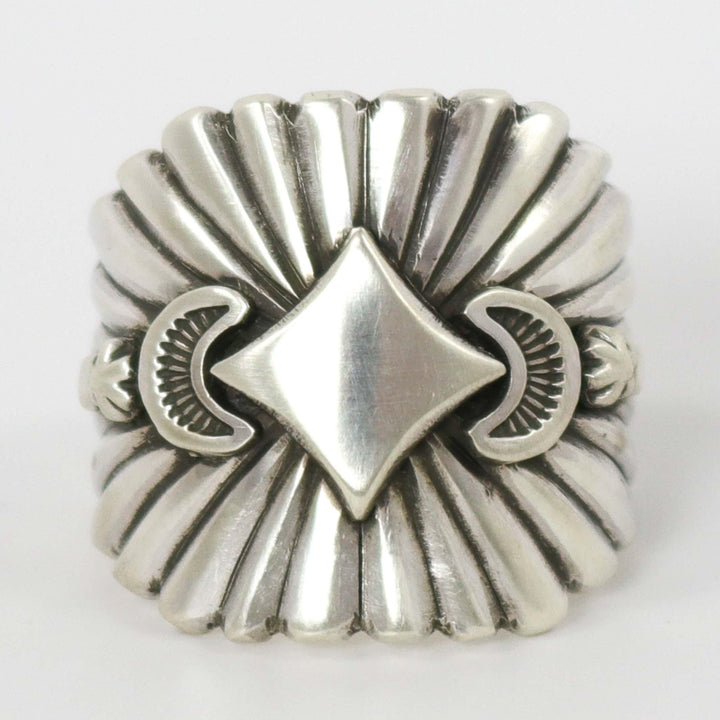 Silver Ring by Thomas Jim - Garland's