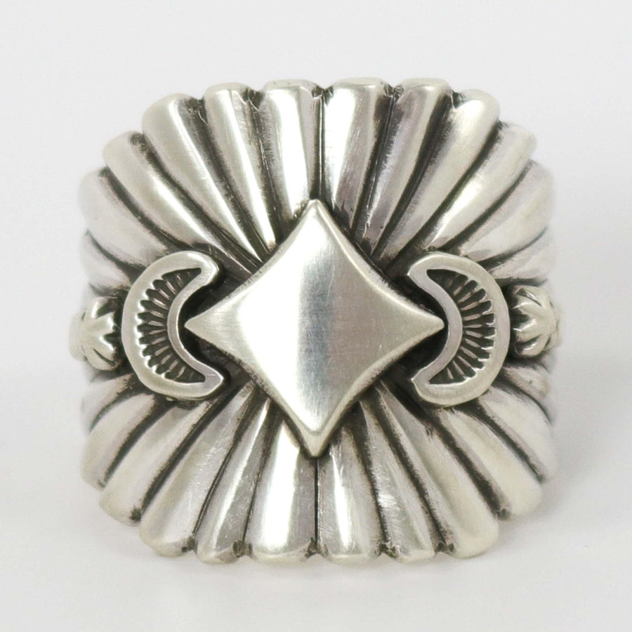 Silver Ring by Thomas Jim - Garland's