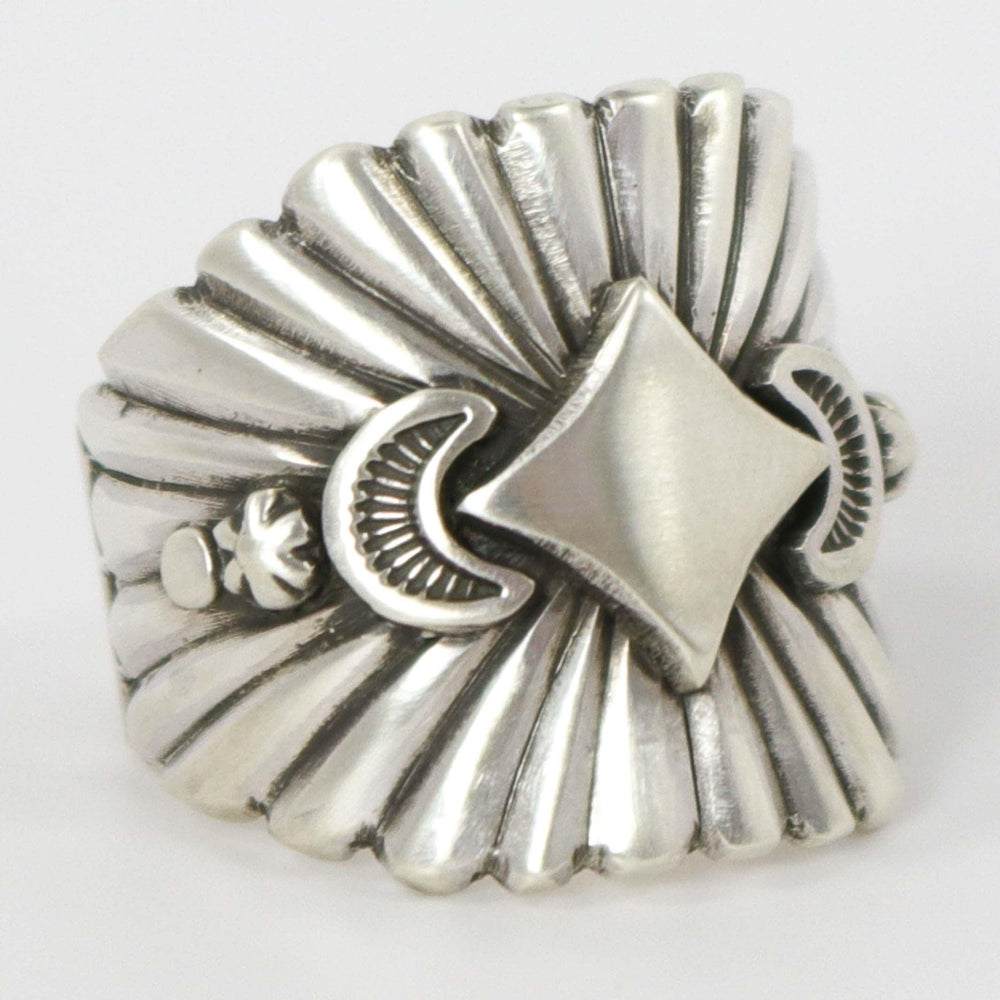 Silver Ring by Thomas Jim - Garland's