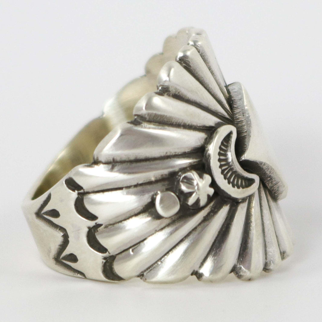 Silver Ring by Thomas Jim - Garland's