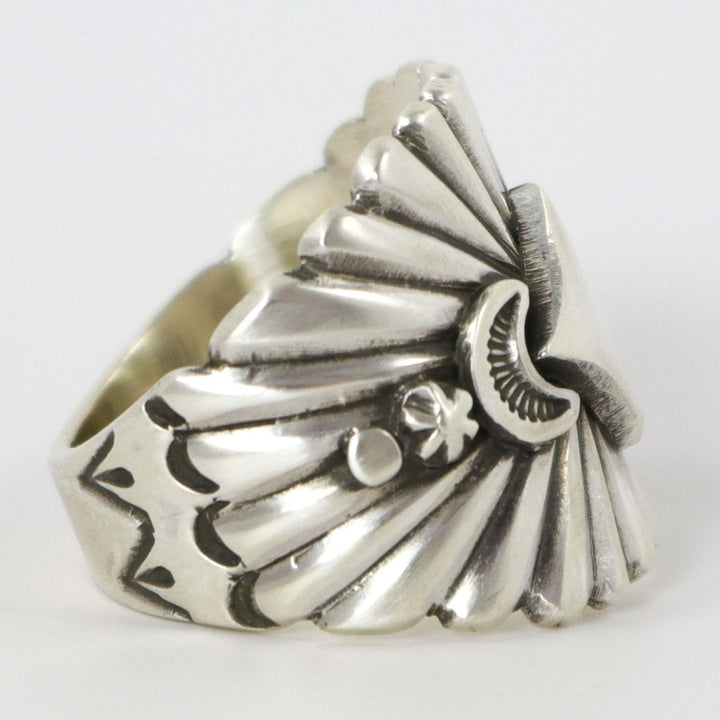 Silver Ring by Thomas Jim - Garland's