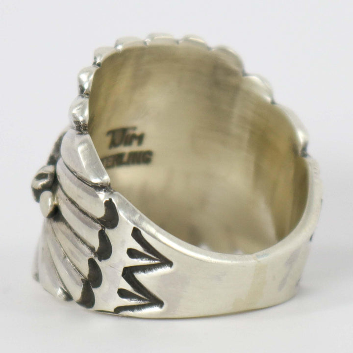 Silver Ring by Thomas Jim - Garland's