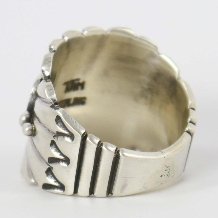Silver Ring by Thomas Jim - Garland's