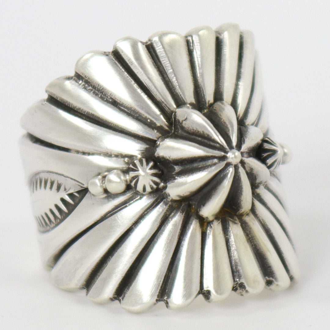 Silver Ring by Thomas Jim - Garland's