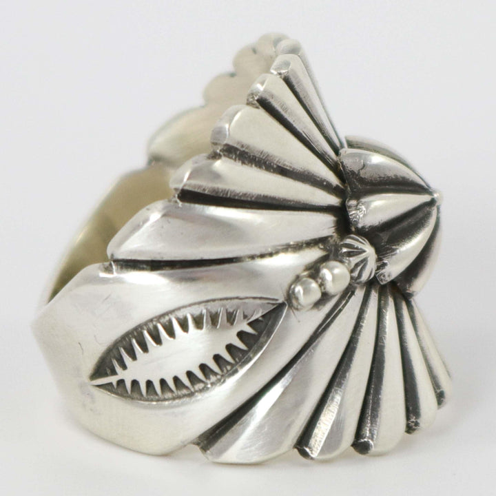 Silver Ring by Thomas Jim - Garland's