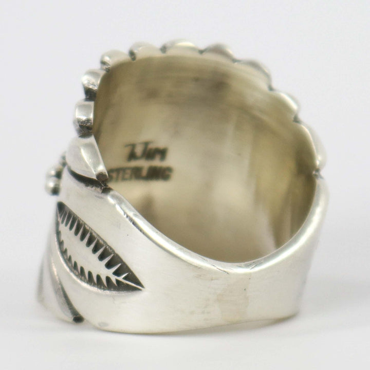 Silver Ring by Thomas Jim - Garland's