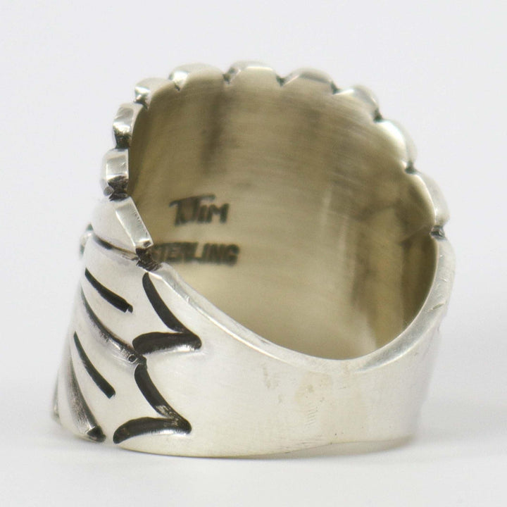 Silver Ring by Thomas Jim - Garland's