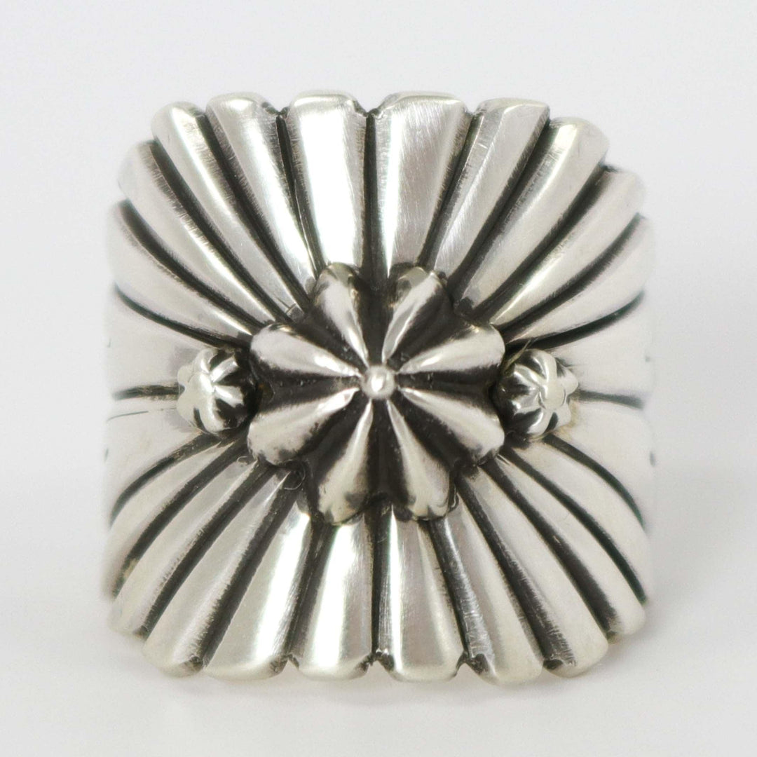 Silver Ring by Thomas Jim - Garland's