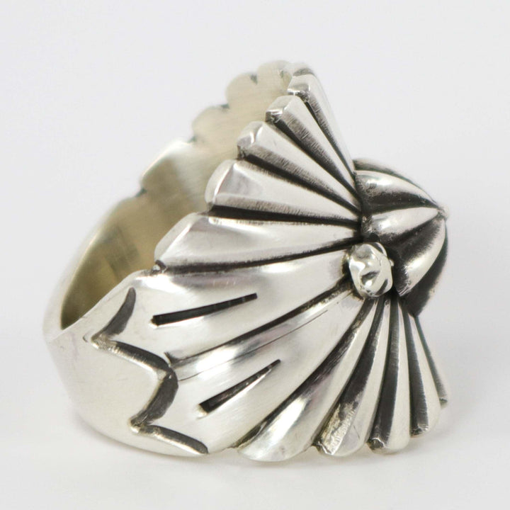 Silver Ring by Thomas Jim - Garland's