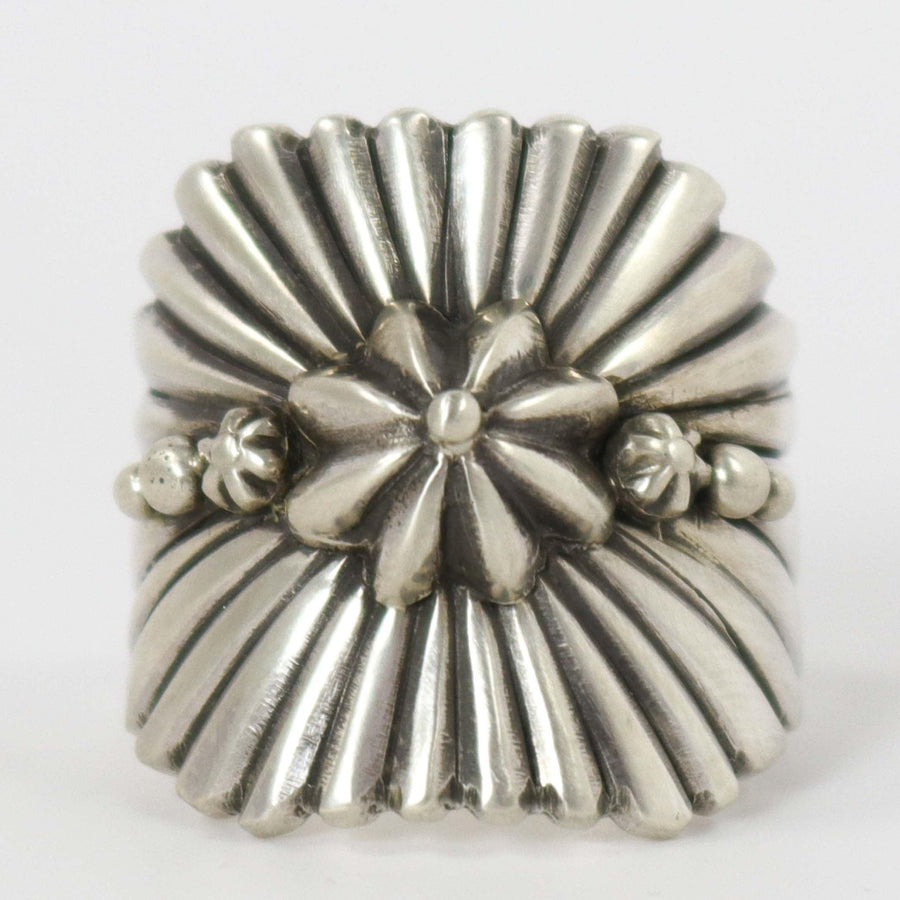 Silver Ring by Thomas Jim - Garland's