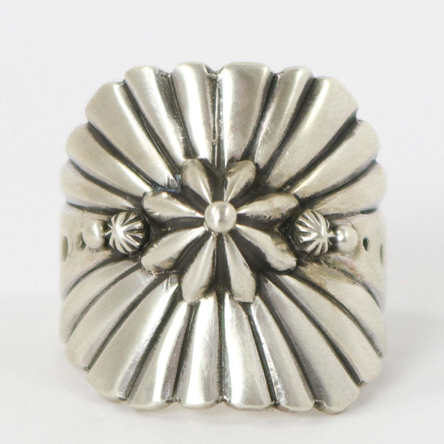 Silver Ring by Thomas Jim - Garland's