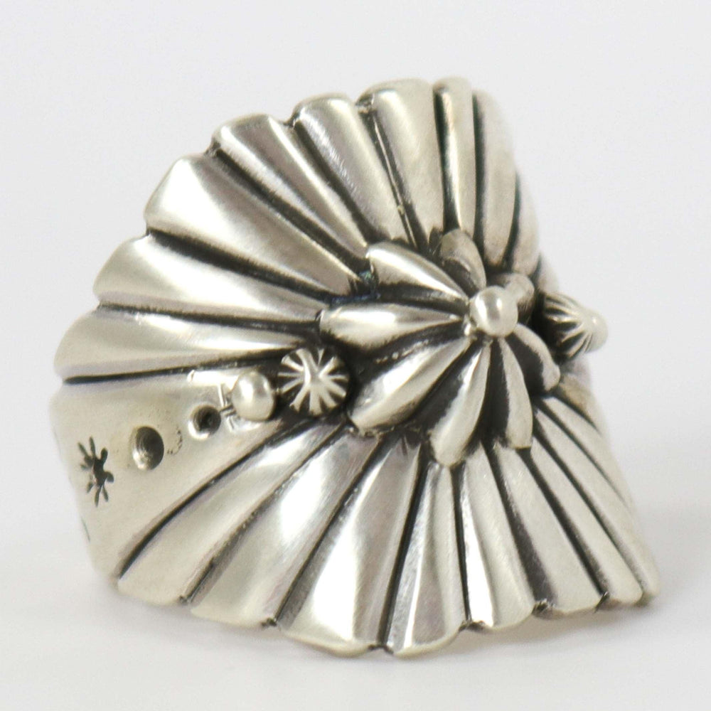 Silver Ring by Thomas Jim - Garland's