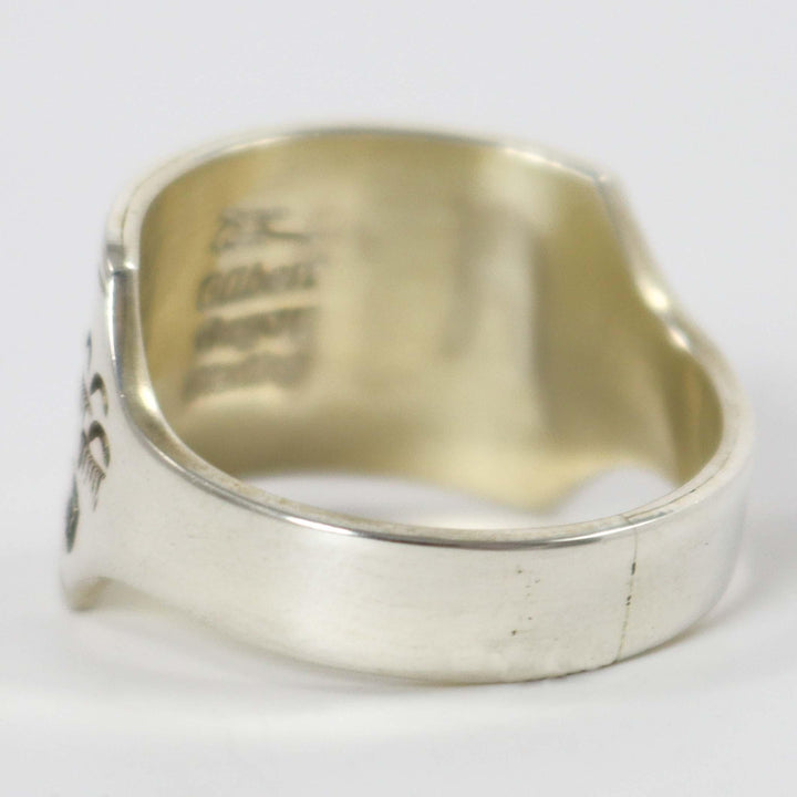 Navajo Storyteller Ring by Gilbert Begay - Garland's