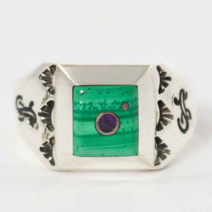 Inlay Ring by Veronica Benally - Garland's