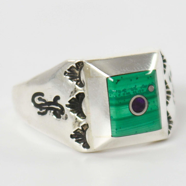 Inlay Ring by Veronica Benally - Garland's