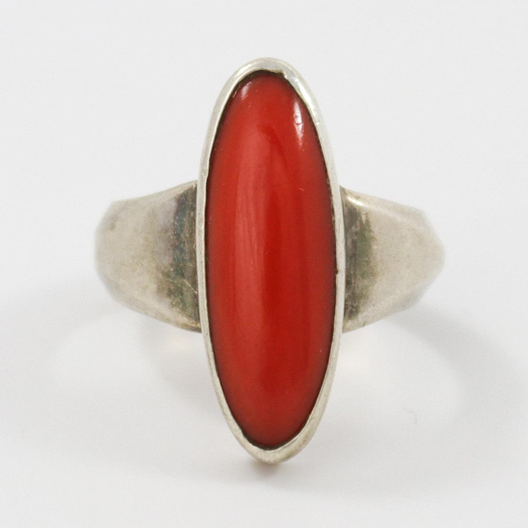 1970s Coral Ring