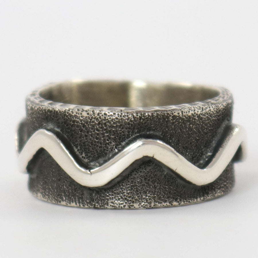 Water Wave Ring by Ernest Rangel - Garland's