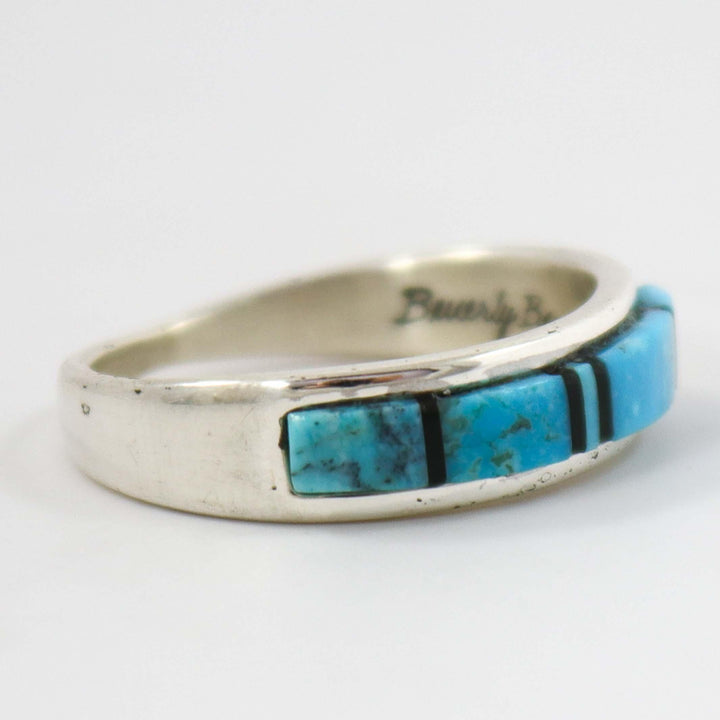 Turquoise and Jet Ring