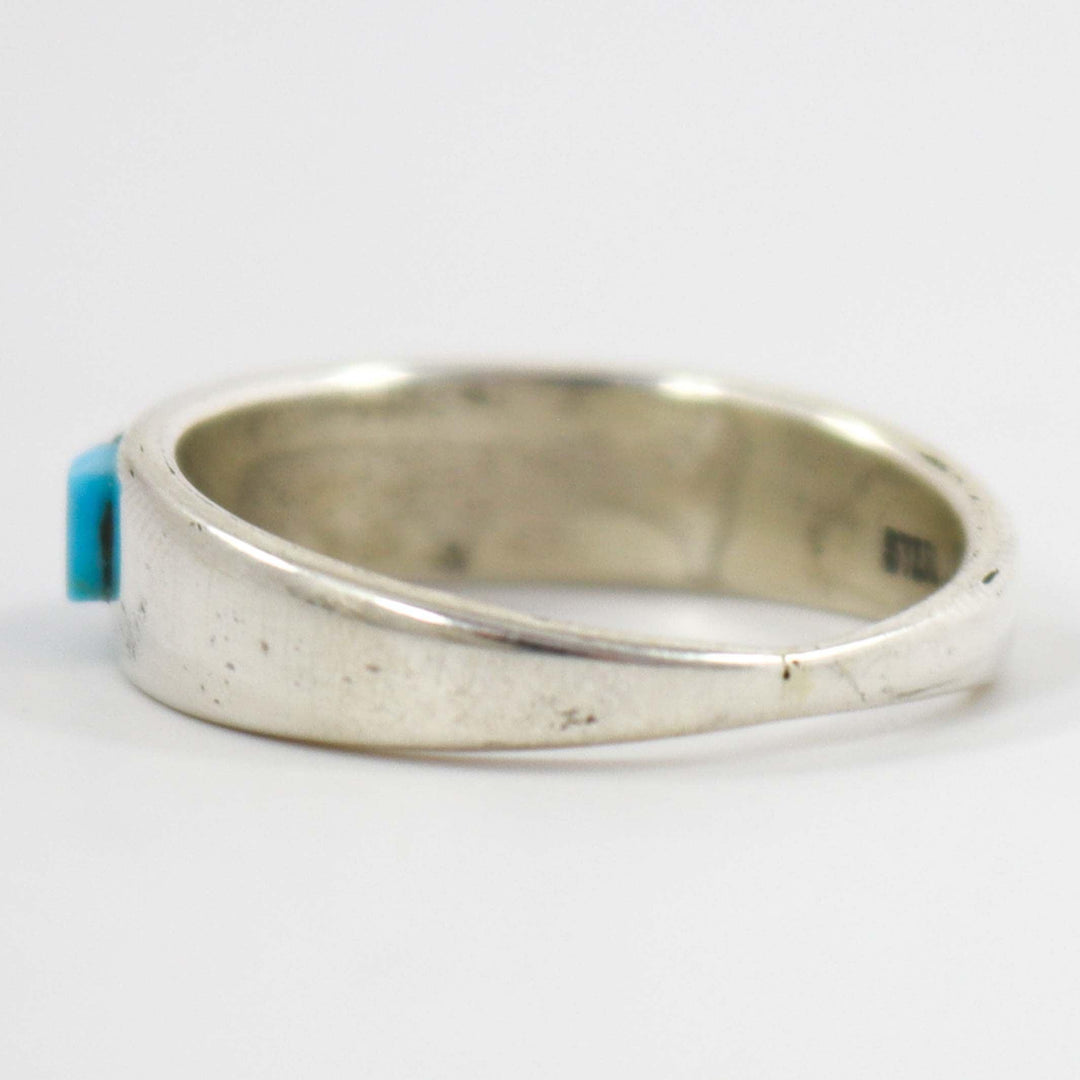 Turquoise and Jet Ring