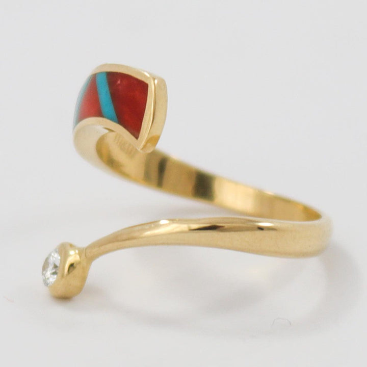Gold Shooting Star Ring