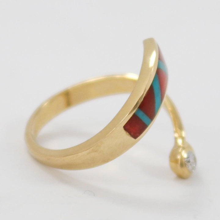 Gold Shooting Star Ring
