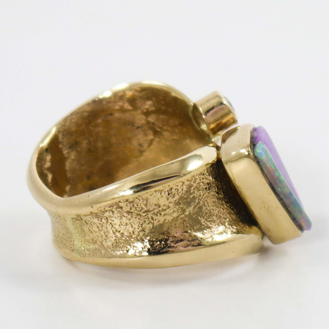 Gold Inlay Ring