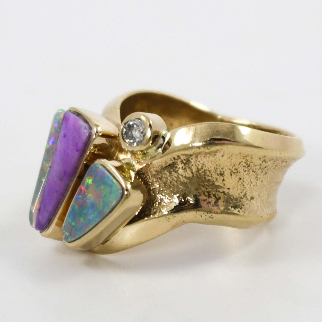 Gold Inlay Ring