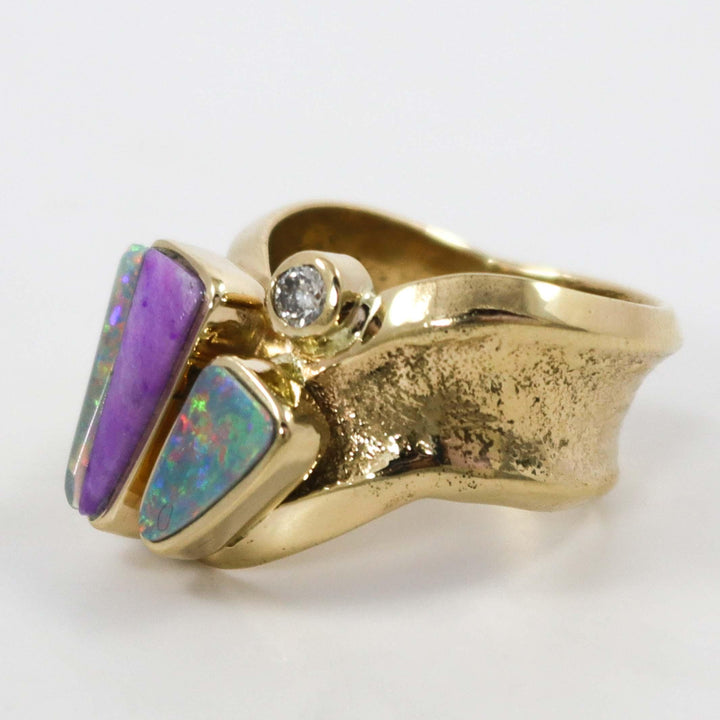Gold Inlay Ring