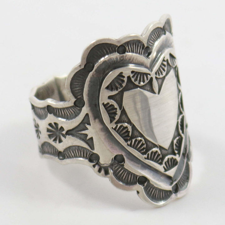 Silver Heart Ring