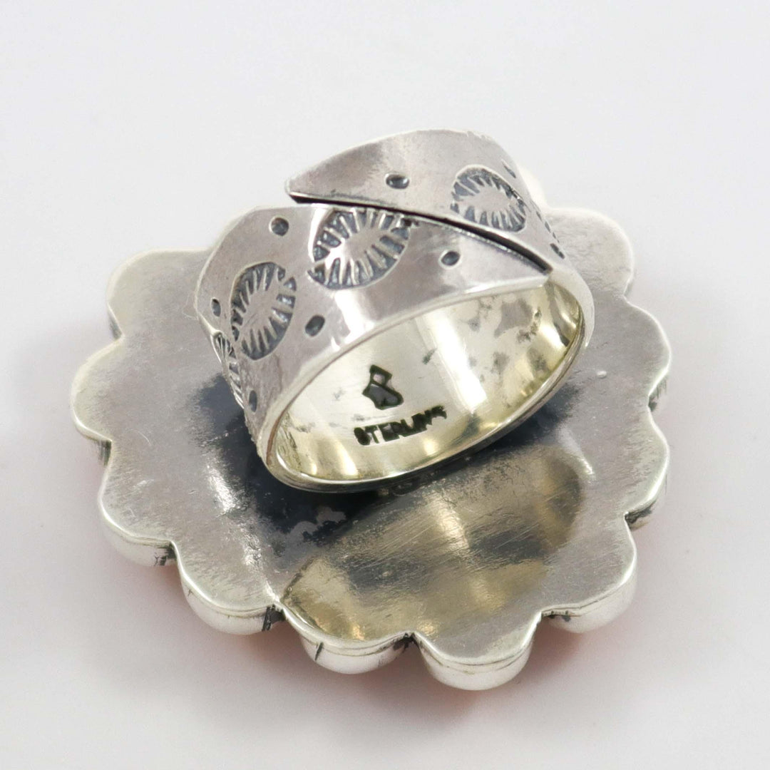 Spiny Oyster Heart Ring