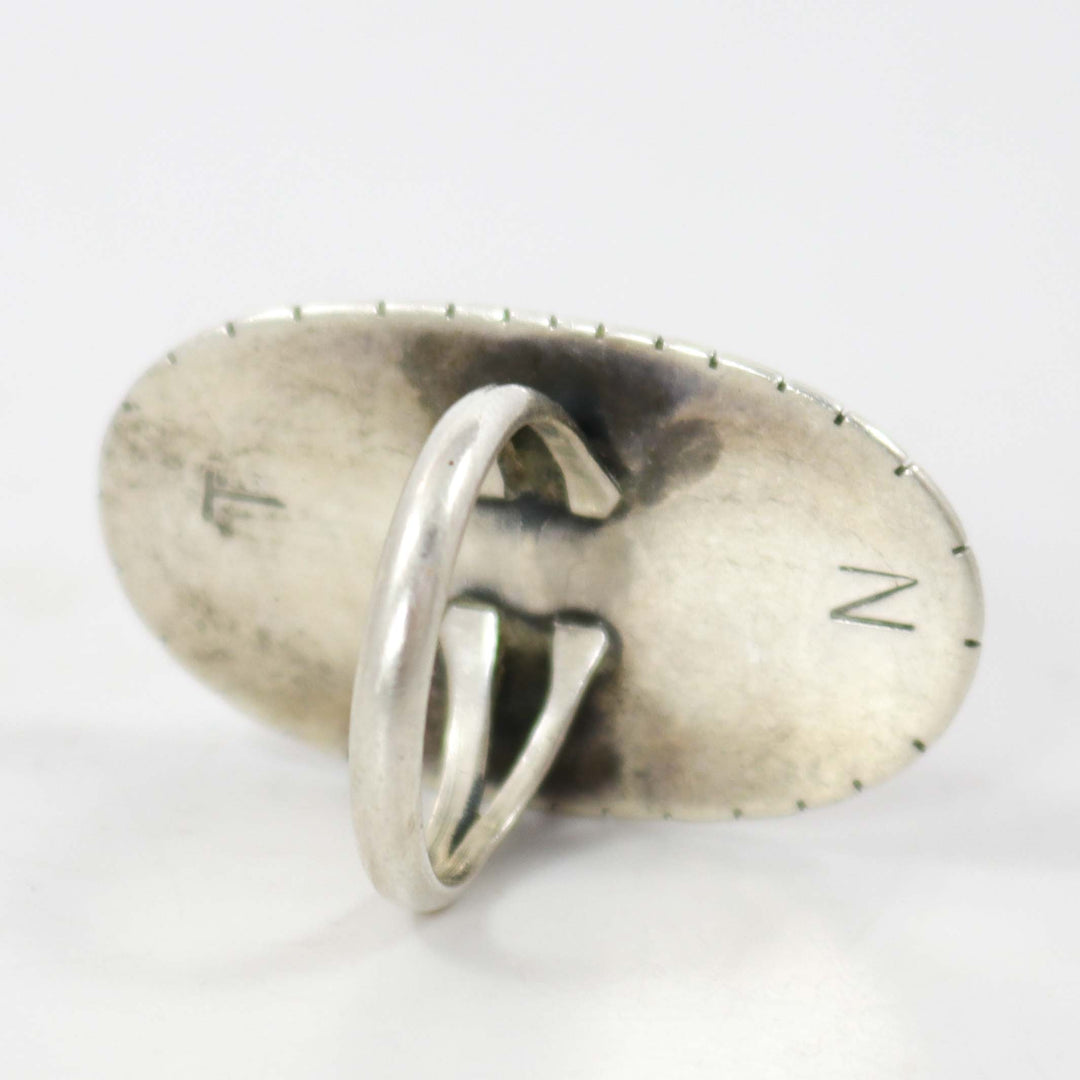 1970s Coral Ring