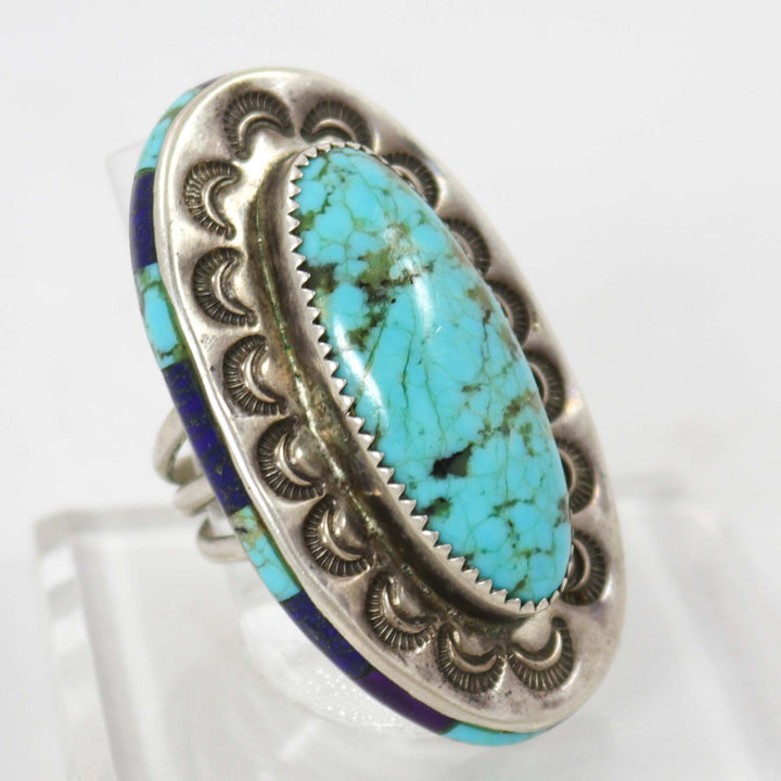 Turquoise and Inlay Ring