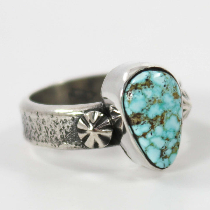 Number Eight Turquoise Ring