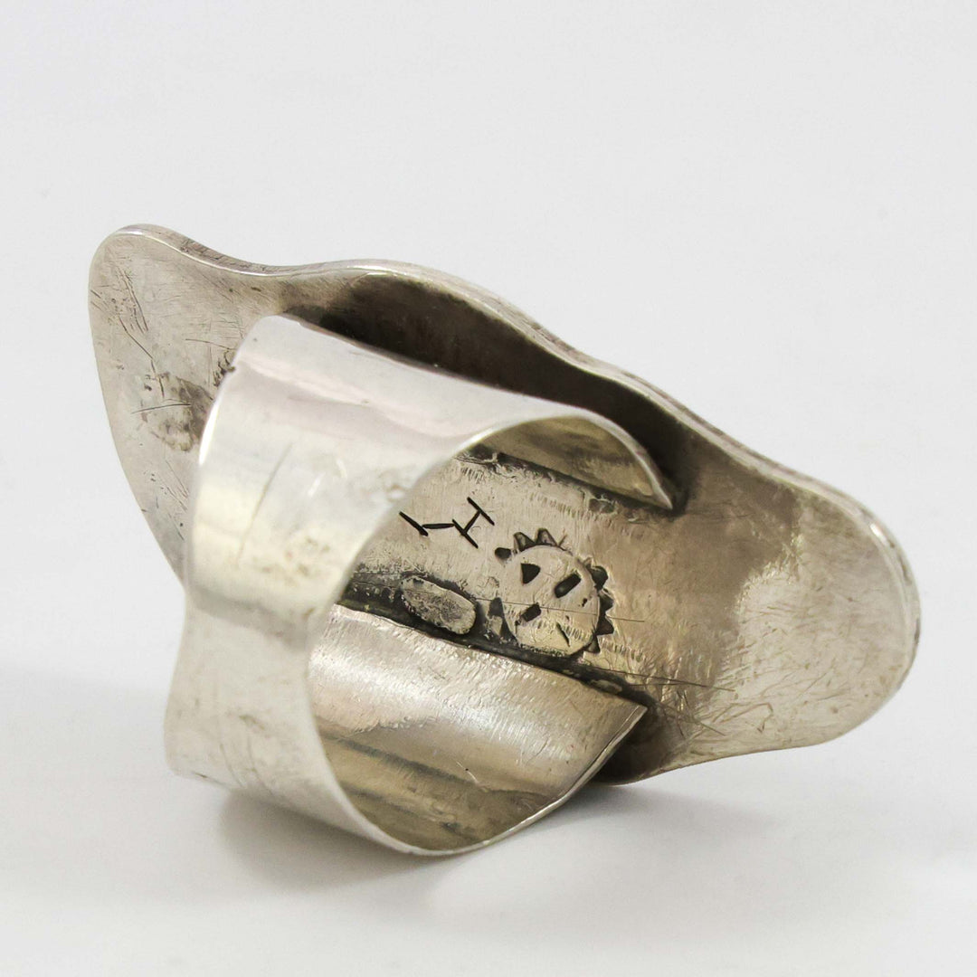 1980s Bear Paw Ring