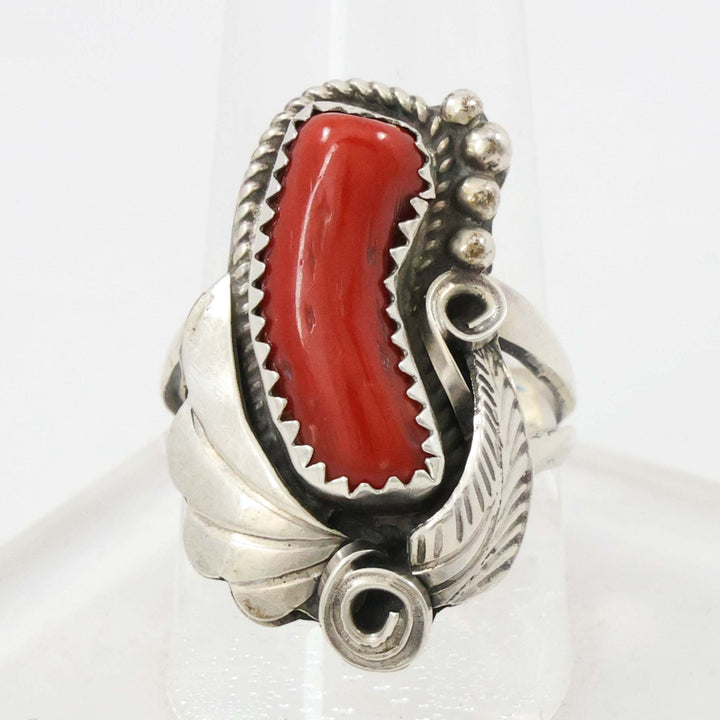 1970s Coral Ring