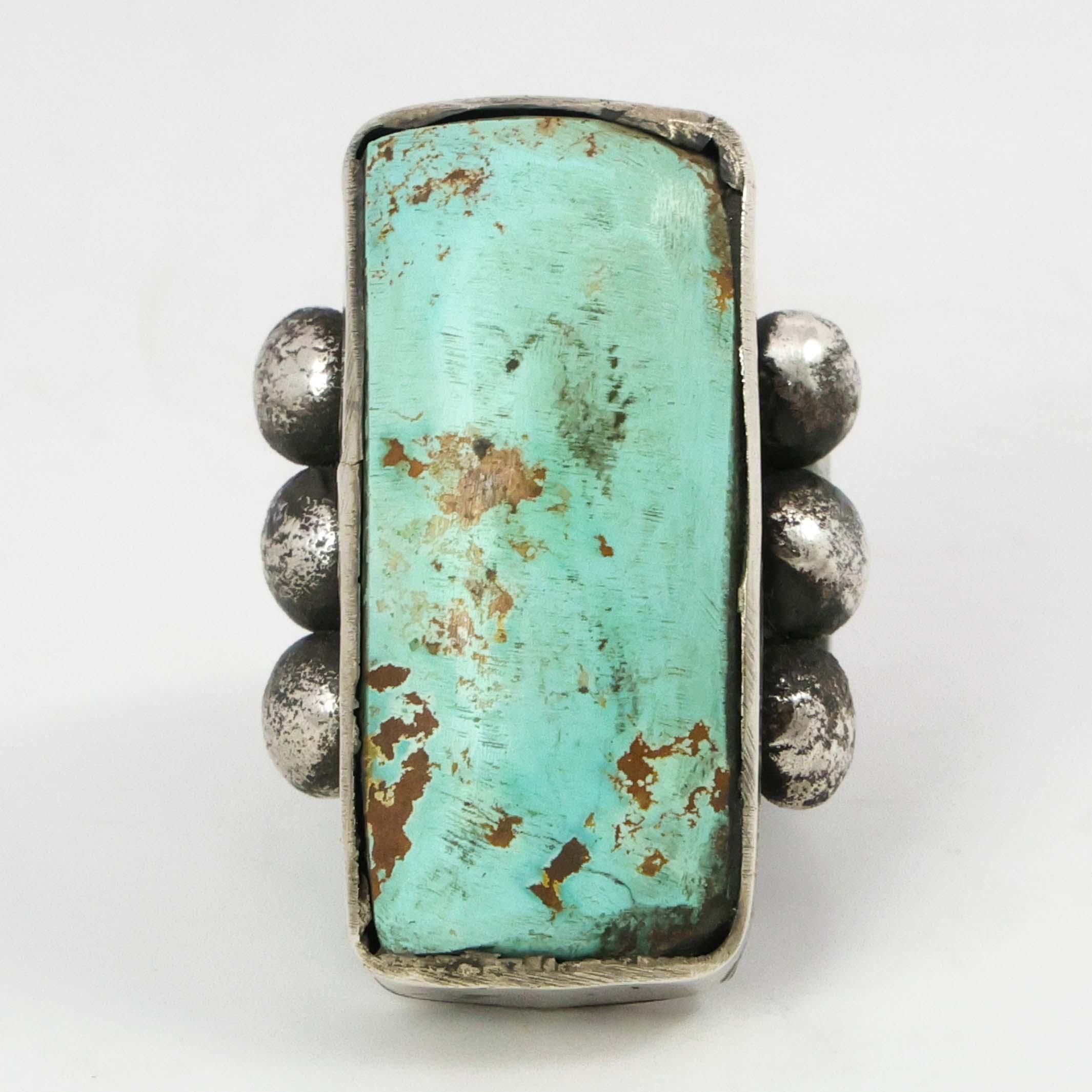 キングマンターコイズ　巨大サイズ　ジェムグレード キングマン Kingman｜ターコイズ鉱山 | American Indian Jewelry