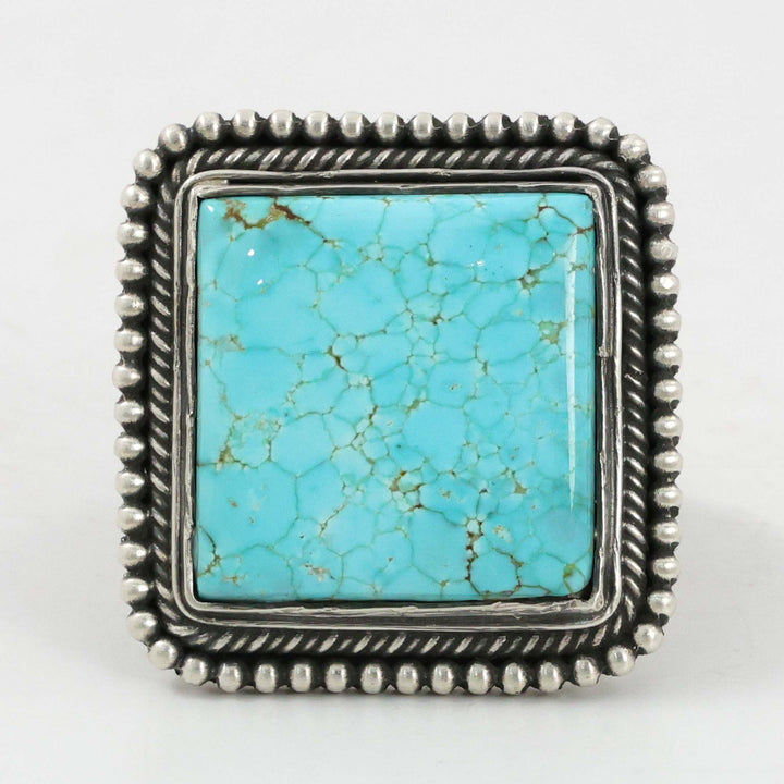 Number Eight Turquoise Ring