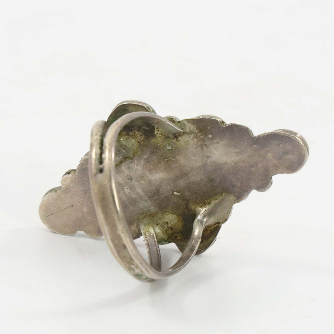1940s Zuni Coral Ring