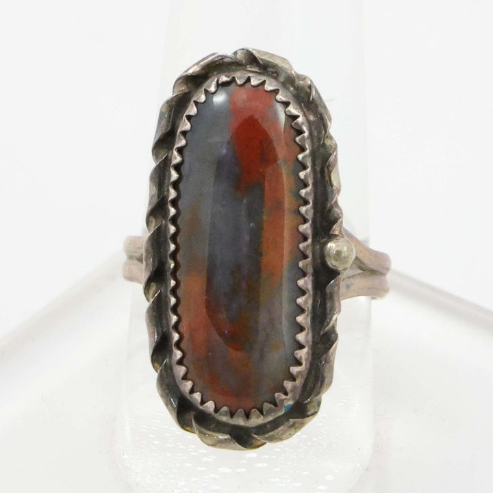 1960s Petrified Wood Ring