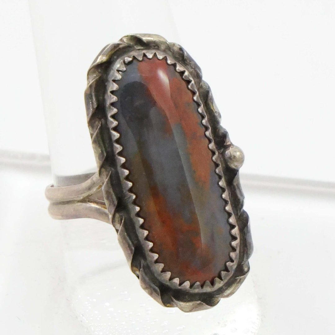 1960s Petrified Wood Ring
