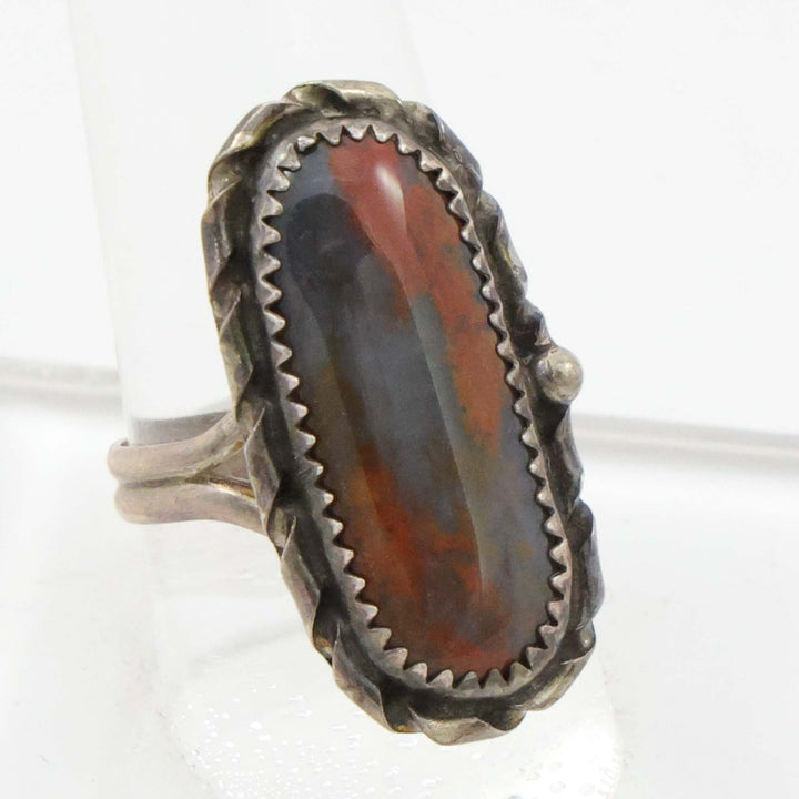 1960s Petrified Wood Ring