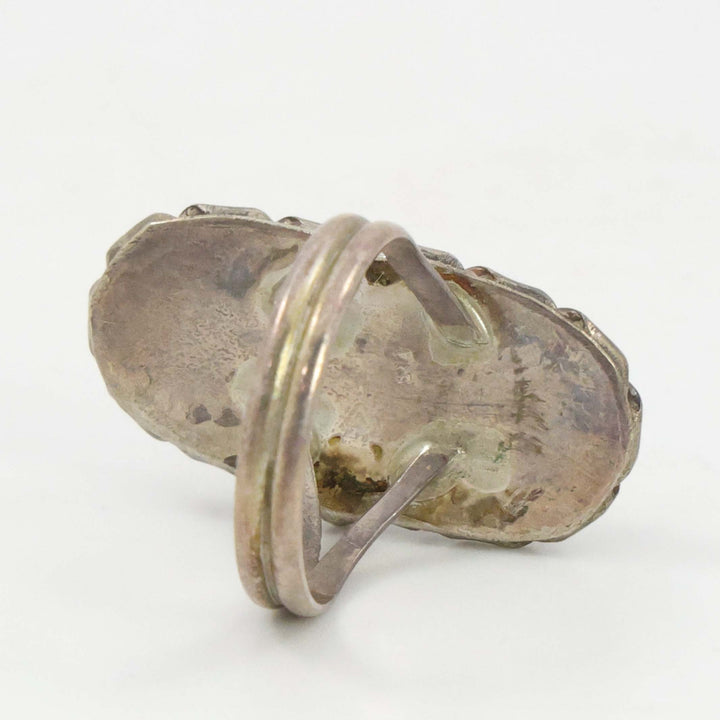 1960s Petrified Wood Ring