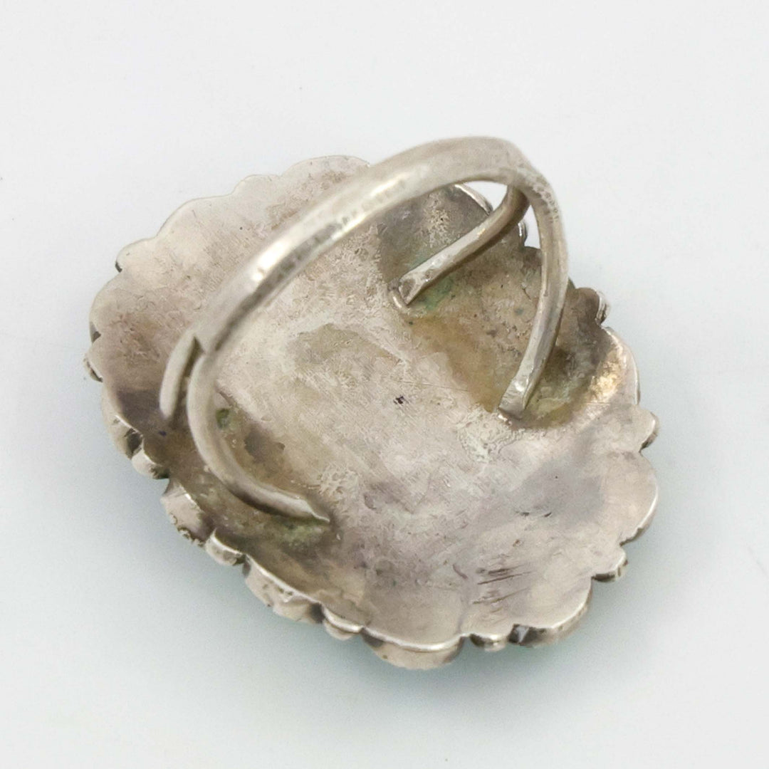 1940s Turquoise Cluster Ring