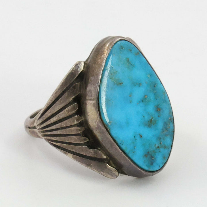 1980s Turquoise Ring