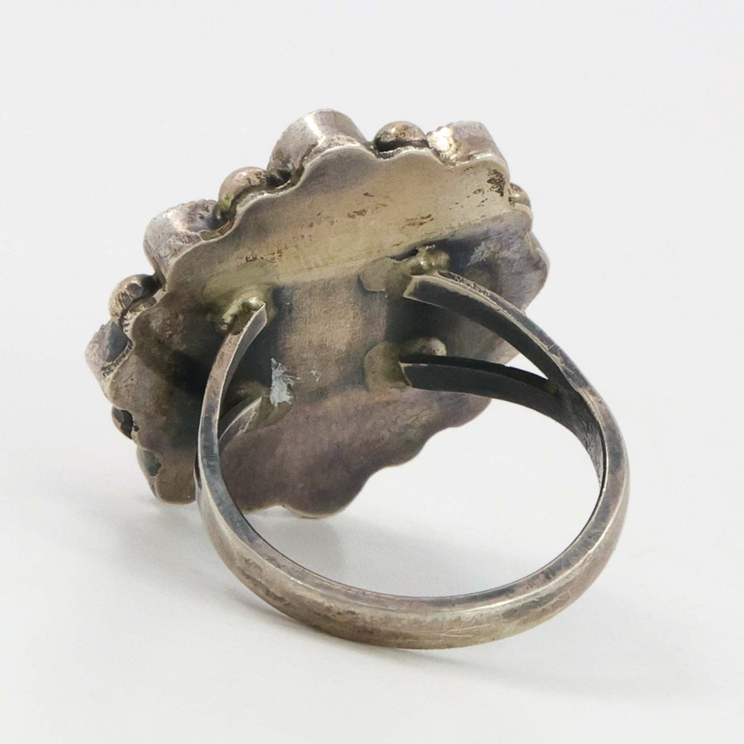 1960s Coral Cluster Ring