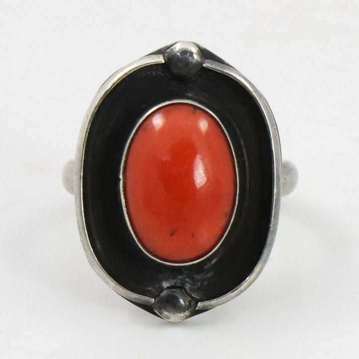 1970s Coral Ring
