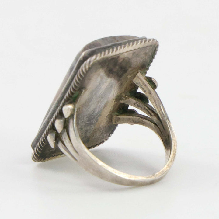 1950s Dendritic Agate Ring