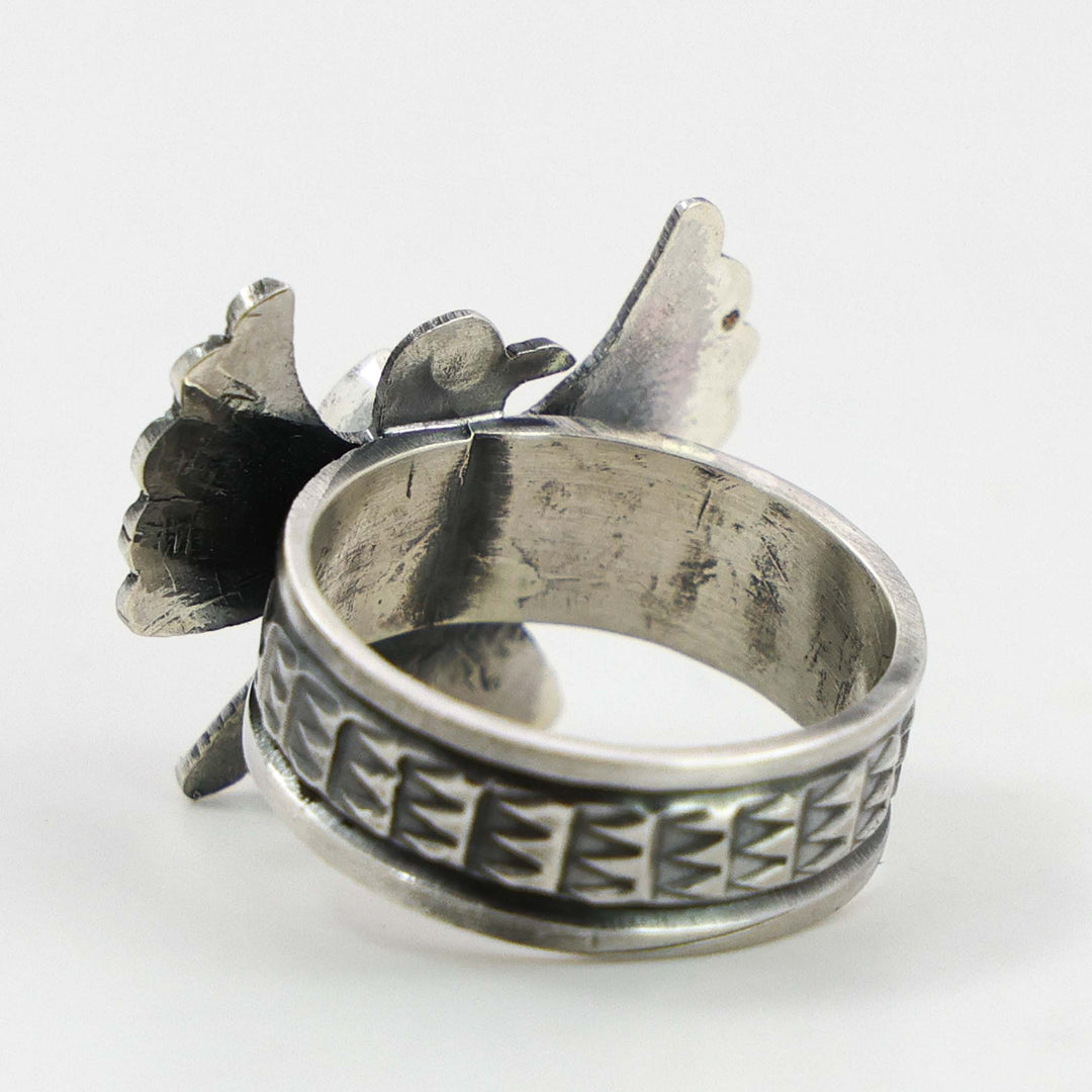 Coral Thunderbird Ring