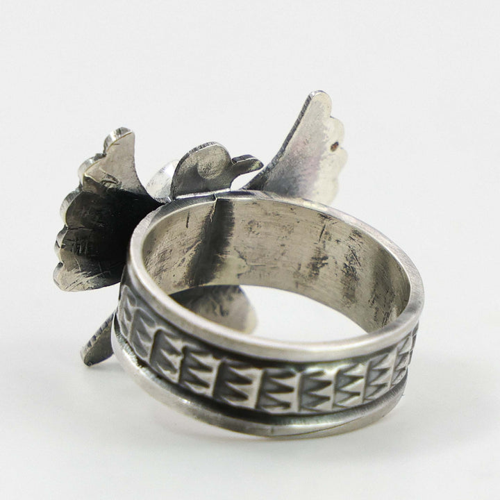 Coral Thunderbird Ring