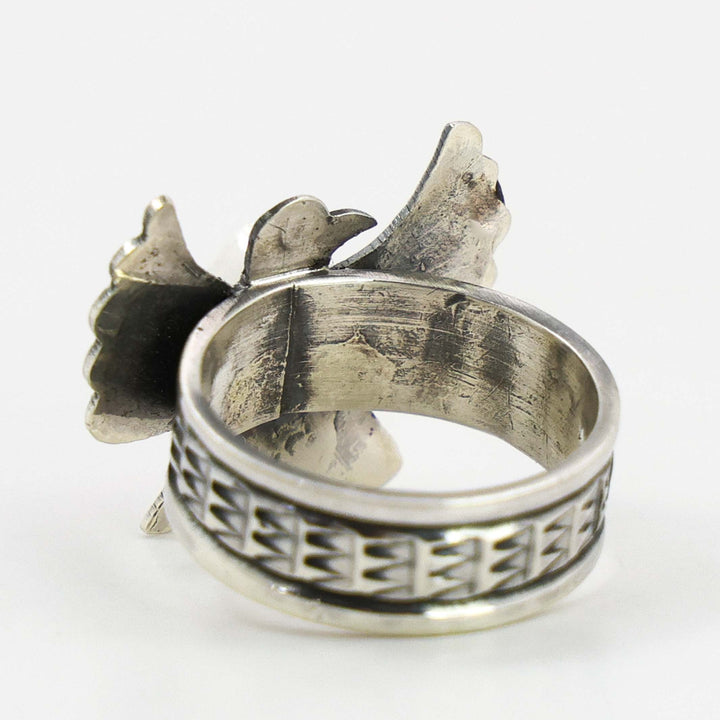 Coral Thunderbird Ring